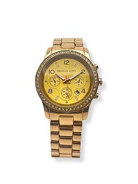 Michael Kors Sport Chronograph MK5076 Women's Wrist Watch - Rose Gold